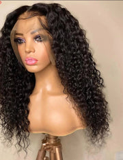 30 Inch Curly Lace Front Wig Afro Kinky Curly Human Hair Wig Brazilian Human Hair 13x4 Lace Frontal Wigs For Women Closure Wig