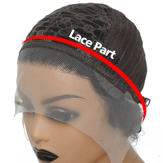 Wholesale 5-10 Pcs Short Pixie Bob Lace Wig Curly 13x1 Lace Closure Human Hair Wigs Remy Curly Lace Frontal Wig  Hair