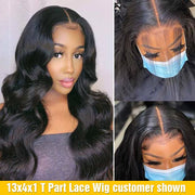 13X4 Transparent Lace Frontal Wig 30 Inch Brazilian Body Wave Lace Front Wig Human Hair Lace Frontal Closure Wigs For Women