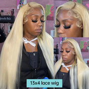 613 Lace Frontal Wigs Human Hair Colored Honey 13x4 13x6 HD Transparent Lace Front Wig Bone Straight Lace Front Wigs For Women