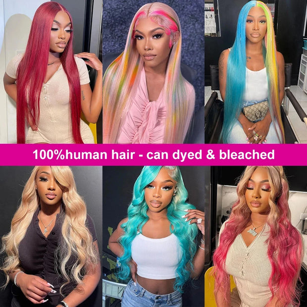 613 Hd Lace Frontal Wig 13x6 Straight Lace Front Wigs 13x4 Lace Front Human Hair Wigs For Black Women Glueless Frontal Wigs