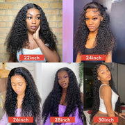 Water Wave Lace Front Wigs For Women Human Hair Lace Front Wigs Deep Wave Frontal Wigs Brazilian Curly Lace Closure Wig