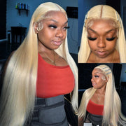 Rosabeauty 613 hd Lace Frontal Wig 13x6 Blonde Straight Lace Front Human Hair Wigs Color 13x4 Honey Blonde Lace Frontal Wigs