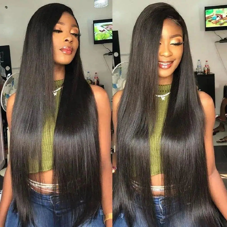 Brazilian Straight Human Hair Bundles Deal 100% Unprocessed Virgin Hair Extensions Promotion Cheap Weave 30 Inch Bundles Hair