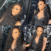 13x4 Water Wave Lace Front Human Hair Wig 13x6 HD Deep Wave Lace Frontal Wig For Women 5x5 4x4 Lace Closure Curly Human Hair Wig