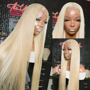 613 Lace Frontal Wigs Human Hair Colored Honey 13x4 13x6 HD Transparent Lace Front Wig Bone Straight Lace Front Wigs For Women