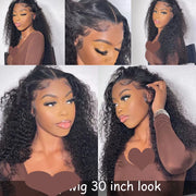 Kinky Curly Wig Human Hair Lace Front Wig Curly Wigs 13x4 Lace Frontal Wig Frontal 13x6 Lace Curly Lace Front Human Hair Wig